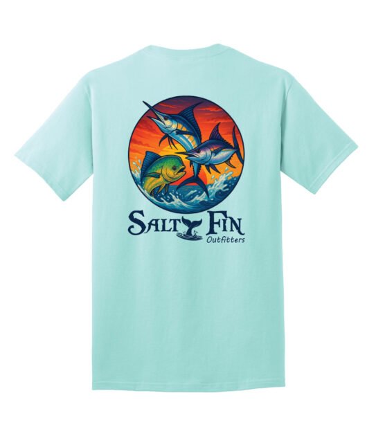 Fish Sunset Celadon